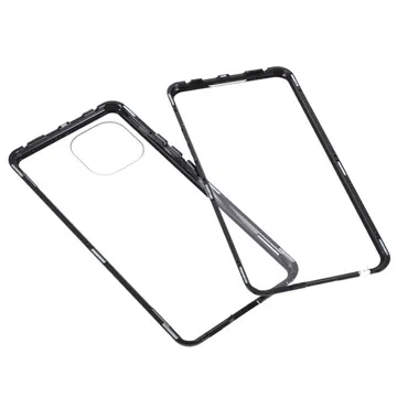 Xiaomi Mi 11 Magnetic Case with Tempered Glass - Black