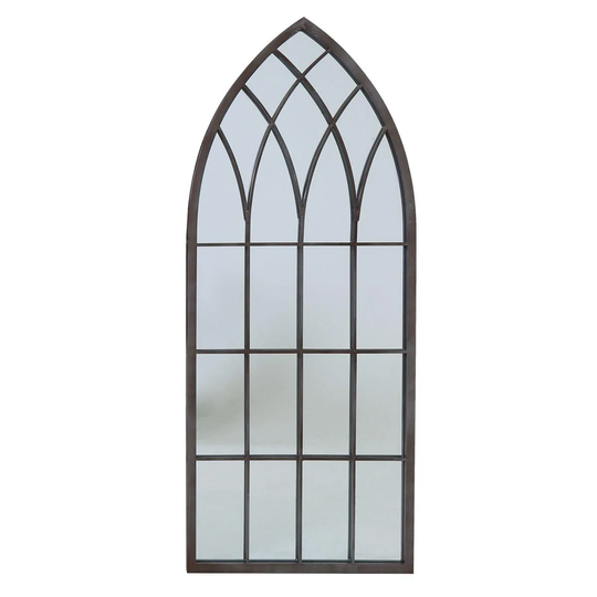 Charles Bentley Arch Outdoor Mirror - Grey