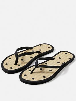 Accessorize Black Spot Seagrass
