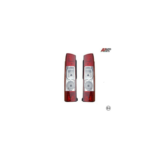 Pair L+ R Fiat Ducato Peugeot Boxer Citroen Relay 06-14 Rear Tail Lights Lens E4