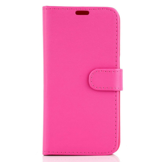 For Samsung Galaxy S7 Phone Case, Cover, Wallet, Slots, PU Leather / Gel - Pink