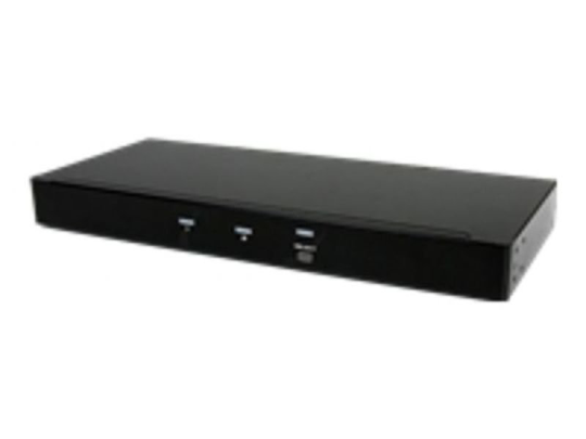 StarTech.com 2 Port Quad Monitor Dual-Link DVI USB KVM Switch w/ Audio