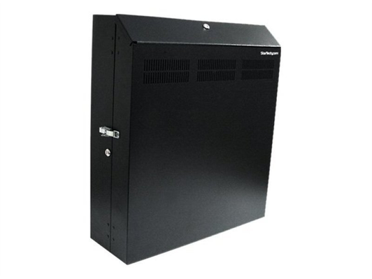 StarTech.com 4U 19in Secure Horizontal Wall Mountable Server Rack - 2 Fans Included