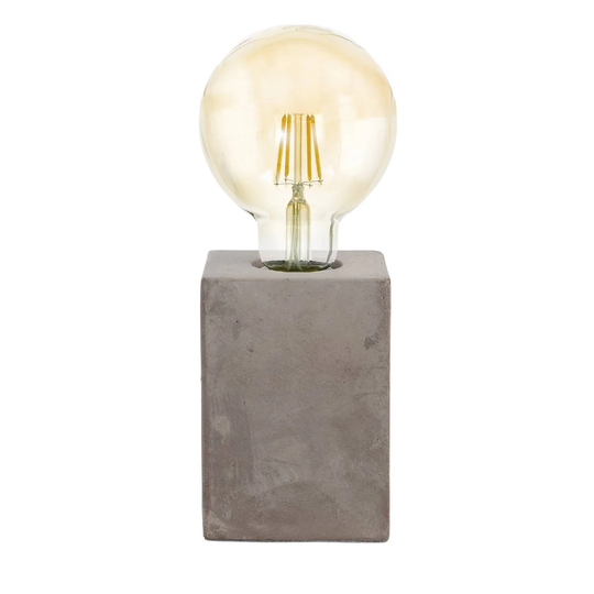 Butcher 13cm Grey Table Lamp