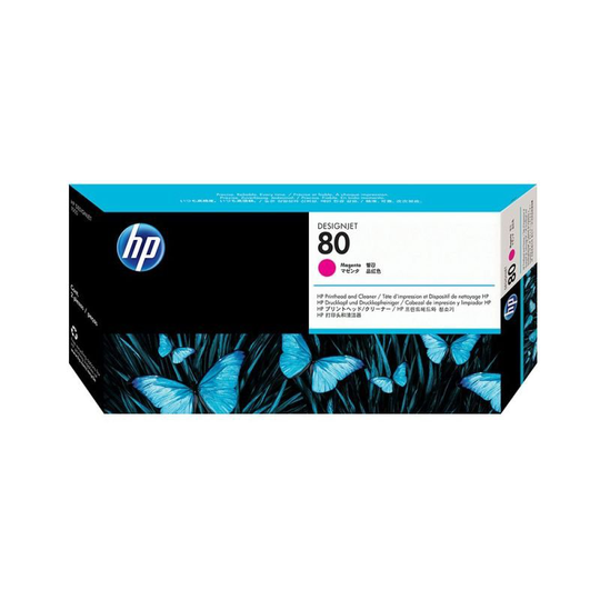HP 80 Magenta Printhead with Cleaner - C4822A