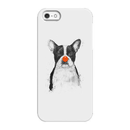 Balazs Solti Red Nosed Bulldog Phone Case for iPhone and Android - iPhone 5/5s - Snap Case - Gloss