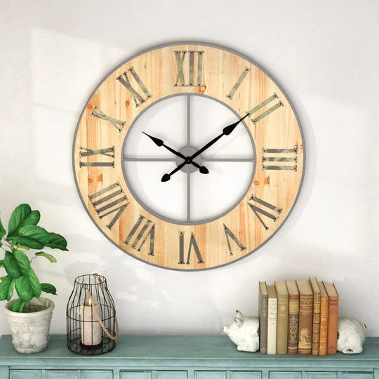 Oversized Carothers 90cm Silent Wall Clock