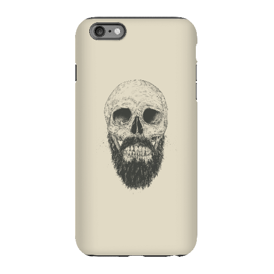 Balazs Solti Bearded Skull Phone Case for iPhone and Android - iPhone 6 Plus - Tough Case - Matte