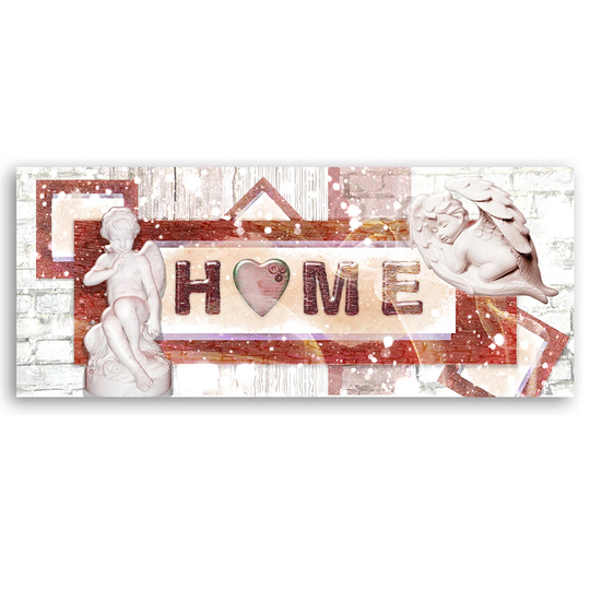 Canvas Print, Red Quotes 16938