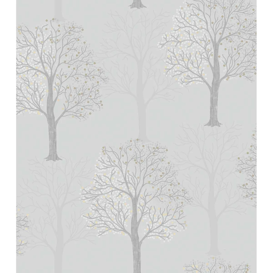 Holden Decor Heavy Weight Vinyl Ornella Light Slate Wallpaper