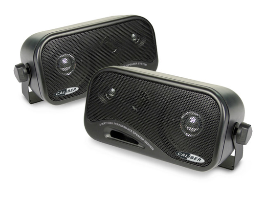 Two 3-way coaxial speaker boxes CSB2
