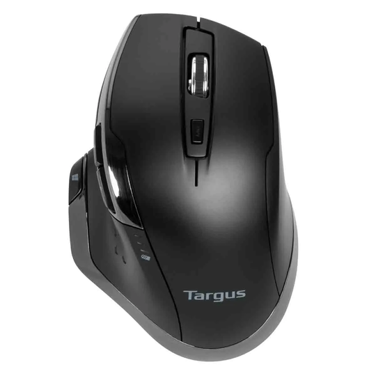Targus Ergonomic Blue Trace Mouse with DefenseGuard Anti-Microbial Protection