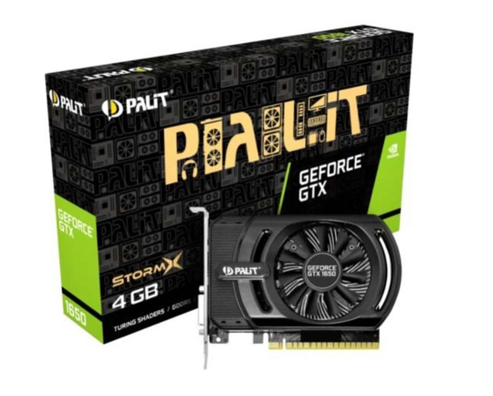 Palit GeForce GTX 1650 Storm X 4GB GDDR5 Graphics Card