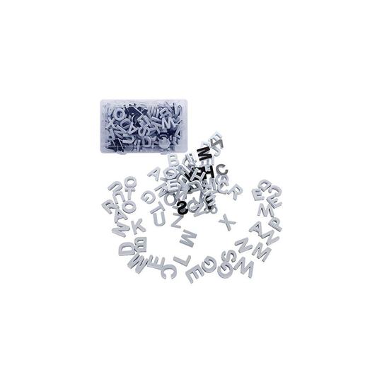 JYCRA Magnetic Letters,124Pcs Foam Alphabet Refrigerator Magnets Best Educational Toy for Preschool Learning,Spelling (White)