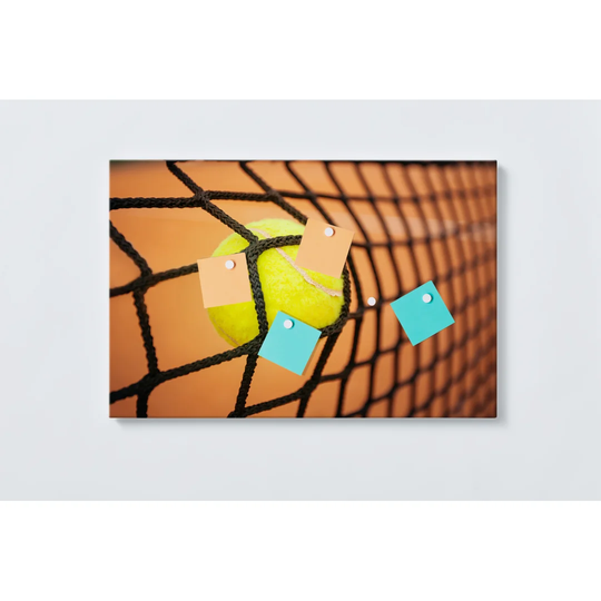 Tennis Magnetic Wall Mounted Cork Board