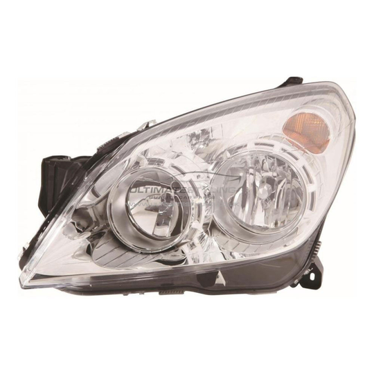 Vauxhall Astra H Mk5 Hatchback 6/2007-2011 Chrome Headlight Lamp Passenger Side