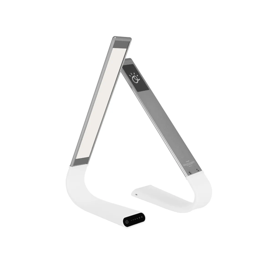 Ocushield Desk Lamp - Oculamp Silver - Eye Safe Three Function Desk Lamp
