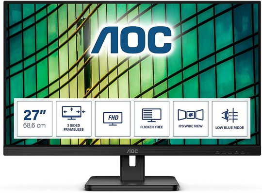 AOC 27E2QAE 27" Full HD IPS Monitor