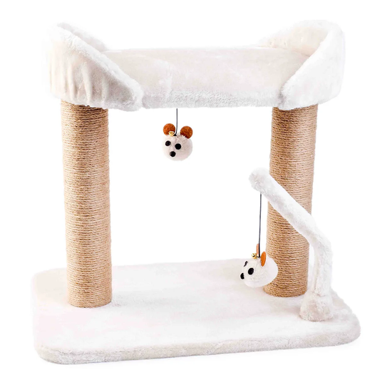 Zoon Deluxe Dual-Deck 50cm Cat Scratch Post