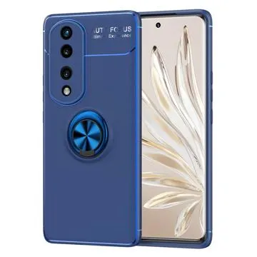 Honor 70 Pro Magnet Ring Grip / Kickstand Case - Blue
