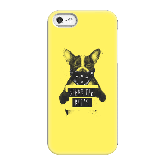 Balazs Solti Break The Rules Phone Case for iPhone and Android - iPhone 5/5s - Snap Case - Gloss