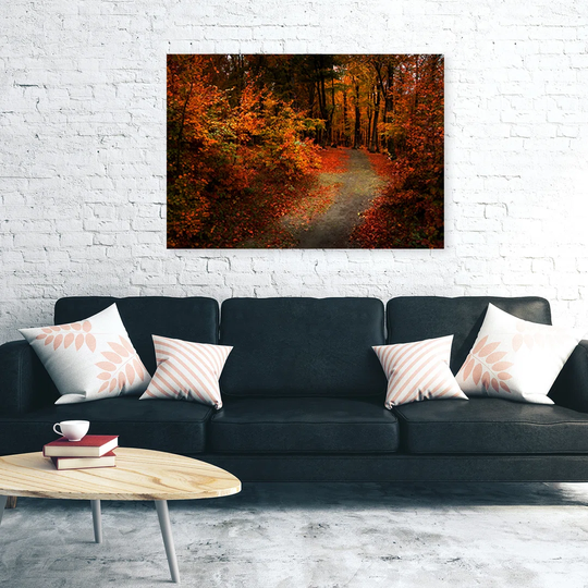 Canvas Print, Orange Landscapes 16755