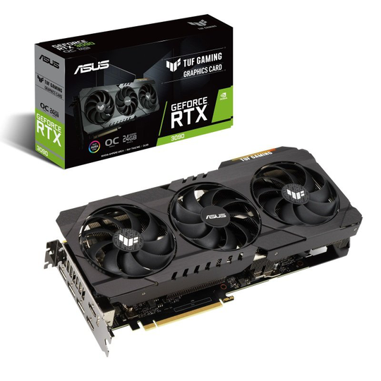 Asus GeForce RTX 3090 24GB GDDR6X TUF GAMING OC Ampere Graphics Card