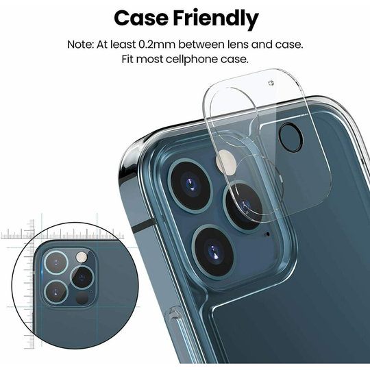 (iphone13 pro Max) For iPhone 13 12 11 Pro Max Tempered Glass Camera Lens Cover Screen Protector