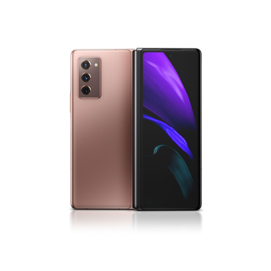 (Unlocked, Mystic Bronze) Samsung Galaxy Z Fold2 5G Nano Sim | 256GB | 12GB RAM