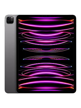 Apple Ipad Pro (6Th Gen, 2022), 128Gb, Wi-Fi, 12.9-Inch - Space Grey - Apple Ipad With Pencil & Keyboard