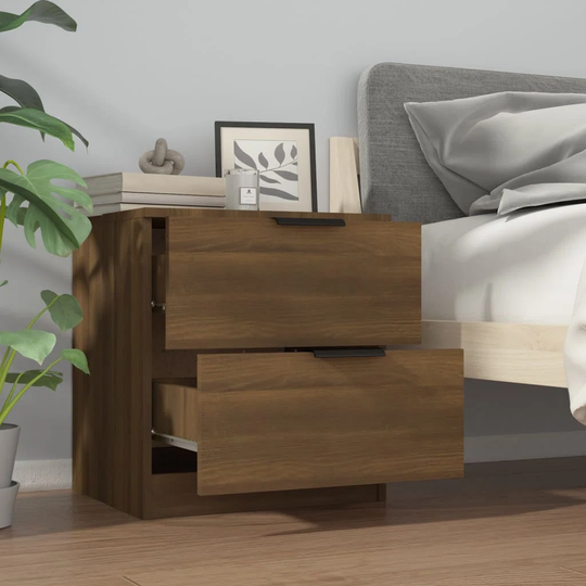 Jaiceion 2 Drawer Bedside Table