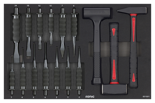 Sonic Hammer & Pin Driver Set 16 Piece 601601