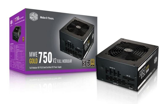 Cooler Master MWE 750W Gold Full Modular Power Supply