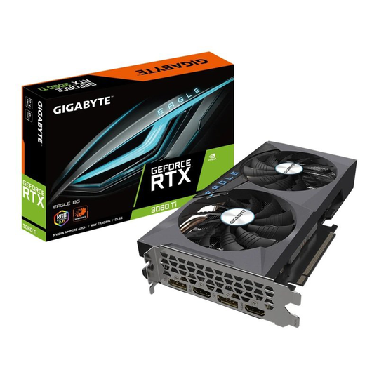 Gigabyte GeForce RTX 3060 Ti 8GB Eagle V2 LHR Graphics Card