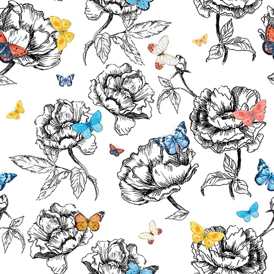 Walllpaper Roll 290X290cm Mural Decoration Kitchen Livingroom Bedroom Wallpaper Material With Print - Large Butterfly