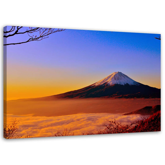 Canvas Print Mount Fuji Mountain Landscape