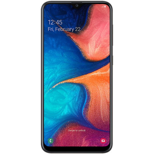 (Unlocked, Black) Samsung Galaxy A20e Single Sim | 32GB | 3GB RAM
