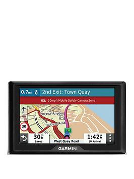 Garmin Drive 52 Uk Mt-S 5-Inch Sat Nav With Map Updates For Uk And Ireland, Live Traffic And Speed Camera And Other Driver Alerts
