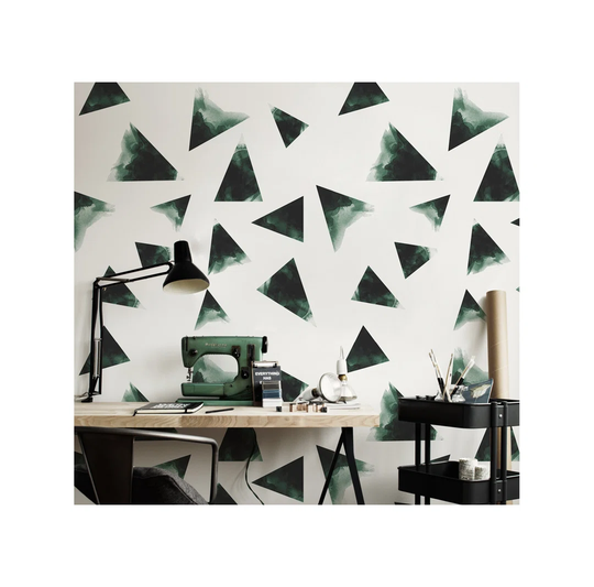 Landun Triangles Geometric Minimalistic Triangle Wallpaper