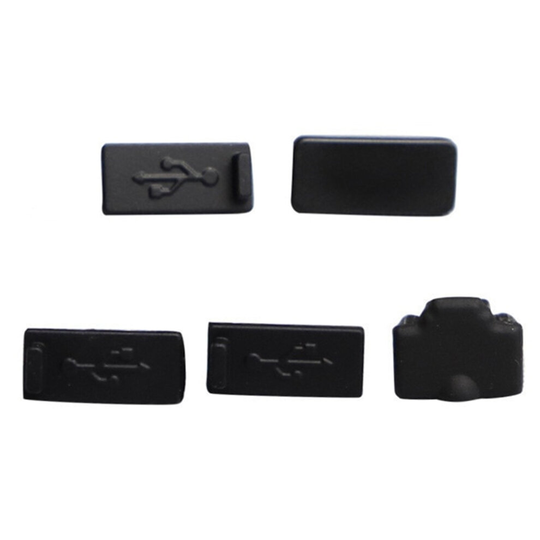 Xbox Series S | X Console USB HDMI Ethernet Silicone Dust Plugs Covers