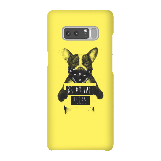 Balazs Solti Break The Rules Phone Case for iPhone and Android - Samsung Note 8 - Snap Case - Matte