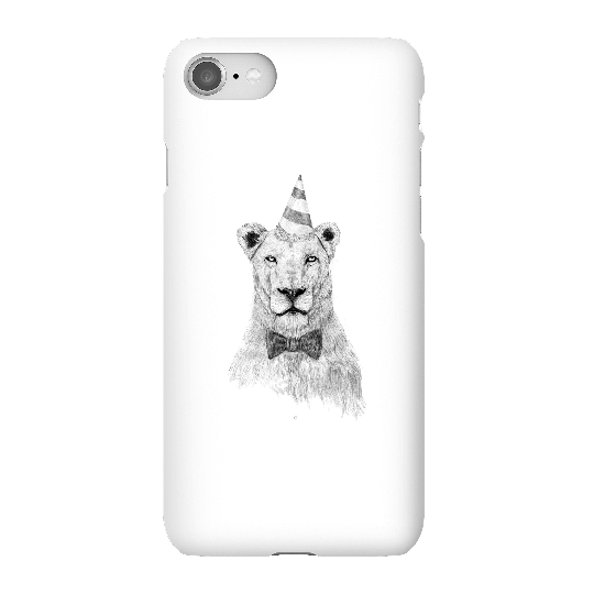 Balazs Solti Party Lion Phone Case for iPhone and Android - iPhone 8 - Snap Case - Matte