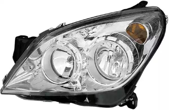 Headlight Halogen 1EG270370-611 by Hella Left