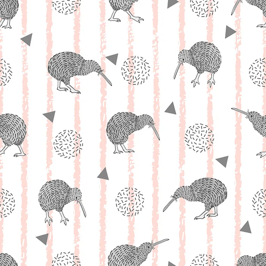 Walllpaper Roll 208X146cm Mural Decoration Wallpaper Material With Print Kitchen Livingroom Bedroom - Kiwi Bird Minimalistic