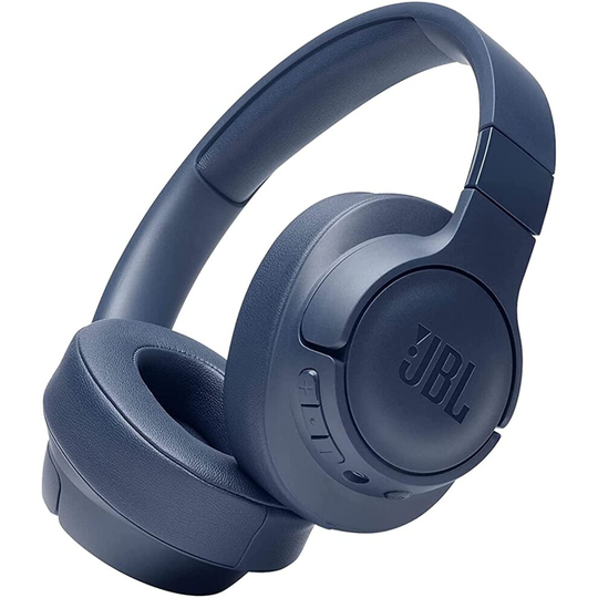 JBL Tune 710BT Wired and Wireless Over-Ear Headphones - Blue