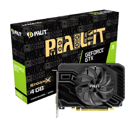 Palit GeForce GTX 1650 StormX D6 4GB Graphics Card