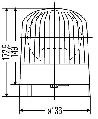 Rotating Beacon KL Junior 2RL 007 552001
