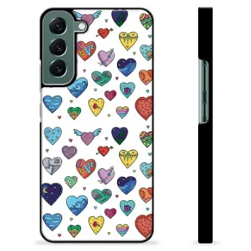 Samsung Galaxy S22+ 5G Protective Cover - Hearts