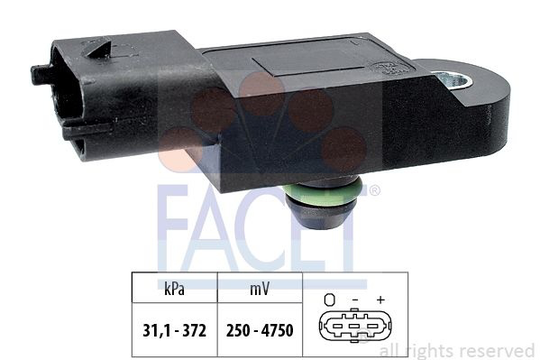 Air Pressure Sensor, height adaptation Made in Italy - OE Equivalent 103177