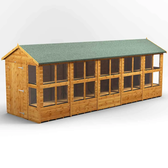 Power Apex 20' x 6' Potting Shed